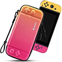 Los mejores  - tomtoc Funda Ultra Delgada para Nintendo Switch- Patente Original Estuche Rígido con más Espacio para 10 Cartuchos- Case…
